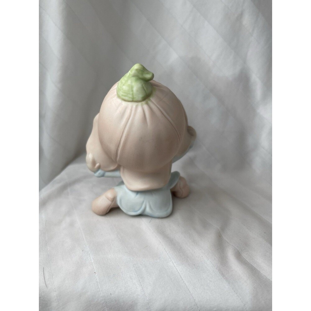 Set of 4 Vintage Homco #5615 Porcelain Garden Pixies - Picture 9 of 10